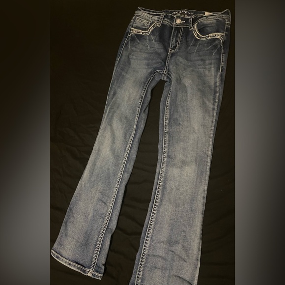 Grace in LA y2k bedazzled jeans - Picture 3 of 3